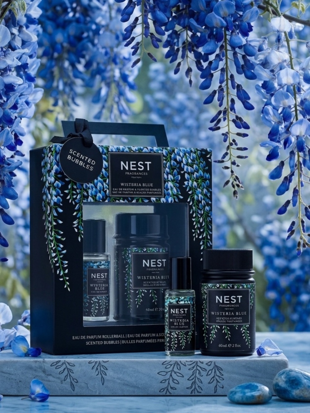 NEW NEST Wisteria Blue Gift Set